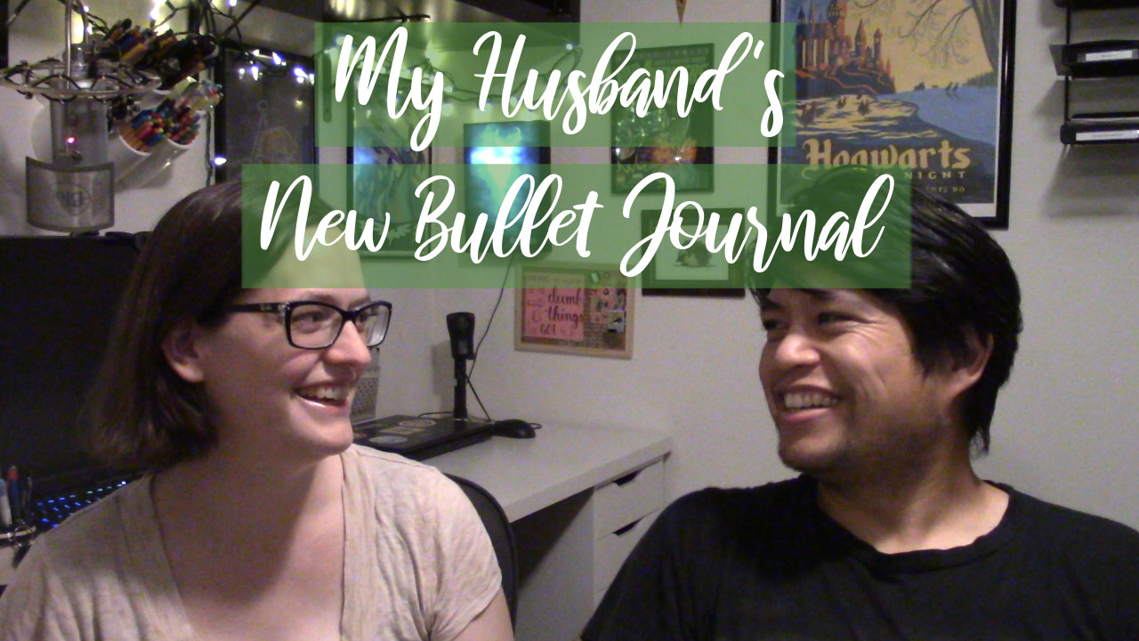 My Husband's New Bullet Journal