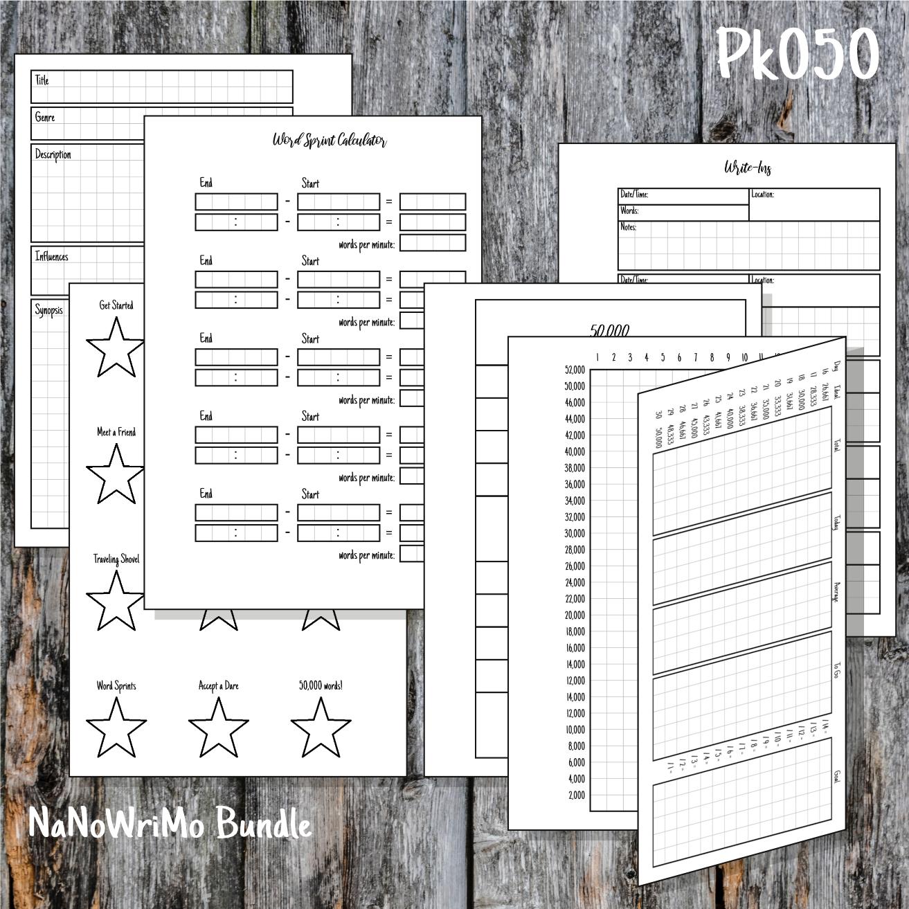 Pk050 NaNoWriMo Bundle